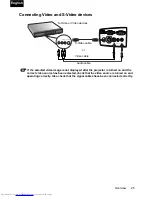 Preview for 25 page of Toshiba TDP-P75 Owner'S Manual