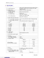 Preview for 5 page of Toshiba TDP-P75 Service Manual