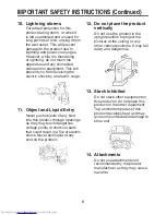 Preview for 5 page of Toshiba TDP-P8 User Manual