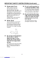 Preview for 7 page of Toshiba TDP-P8 User Manual