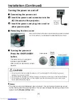 Preview for 23 page of Toshiba TDP-P8 User Manual