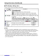 Preview for 30 page of Toshiba TDP-P8 User Manual