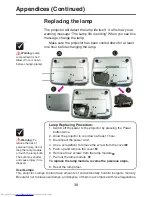 Preview for 37 page of Toshiba TDP-P8 User Manual