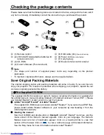 Предварительный просмотр 16 страницы Toshiba TDP-PX10 Owner'S Manual