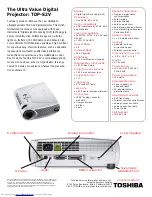 Preview for 2 page of Toshiba TDP-S2V Specification Sheet