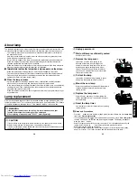 Preview for 20 page of Toshiba TDP-S35 Owner'S Manual