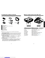 Preview for 8 page of Toshiba TDP-S80 Owner'S Manual