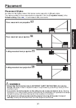 Preview for 21 page of Toshiba TDP-SP1 Owner'S Manual