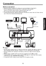 Preview for 23 page of Toshiba TDP-SP1 Owner'S Manual