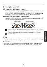 Preview for 25 page of Toshiba TDP-SP1 Owner'S Manual