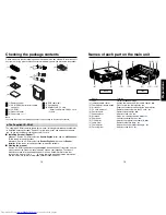 Preview for 8 page of Toshiba TDP-SW20 Owner'S Manual