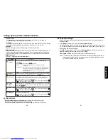 Preview for 21 page of Toshiba TDP-SW20 Owner'S Manual