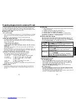 Preview for 22 page of Toshiba TDP-SW20 Owner'S Manual