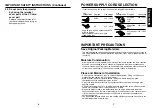 Preview for 5 page of Toshiba TDP-SW80 Owner'S Manual