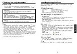 Preview for 25 page of Toshiba TDP-SW80 Owner'S Manual