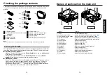 Preview for 8 page of Toshiba TDP-T250U Owner'S Manual