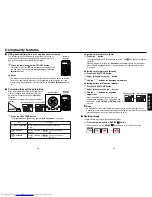 Preview for 16 page of Toshiba TDP-T355 Owner'S Manual