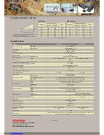 Preview for 2 page of Toshiba TDP-T355 Specifications