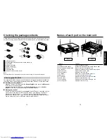 Preview for 8 page of Toshiba TDP-T40 Owner'S Manual