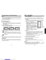 Preview for 13 page of Toshiba TDP-T40 Owner'S Manual