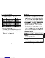 Предварительный просмотр 17 страницы Toshiba TDP-T98 Owner'S Manual