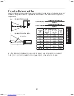 Preview for 21 page of Toshiba TDP TDP-S8 Owner'S Manual