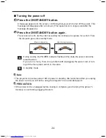 Preview for 24 page of Toshiba TDP TDP-S8 Owner'S Manual