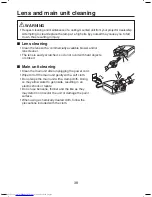 Preview for 38 page of Toshiba TDP TDP-S8 Owner'S Manual