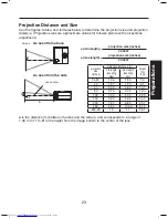 Preview for 23 page of Toshiba TDP TDP-T9 Owner'S Manual