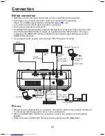 Preview for 24 page of Toshiba TDP TDP-T9 Owner'S Manual