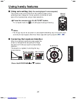 Preview for 29 page of Toshiba TDP TDP-T9 Owner'S Manual