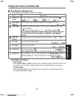 Preview for 35 page of Toshiba TDP TDP-T9 Owner'S Manual