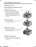 Preview for 38 page of Toshiba TDP TDP-T9 Owner'S Manual