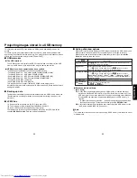 Предварительный просмотр 28 страницы Toshiba TDP-TW100 Owner'S Manual