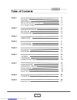 Preview for 3 page of Toshiba TDP-TW100B Service Manual