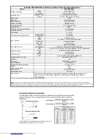 Toshiba TDP-TW100U Specifications preview