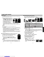 Предварительный просмотр 16 страницы Toshiba TDP-TW300 Owner'S Manual