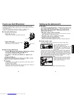 Предварительный просмотр 26 страницы Toshiba TDP-TW300 Owner'S Manual