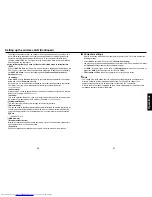 Предварительный просмотр 29 страницы Toshiba TDP-TW300 Owner'S Manual