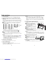 Preview for 14 page of Toshiba TDP-TW420 Owner'S Manual