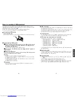 Preview for 24 page of Toshiba TDP-TW420 Owner'S Manual