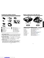 Preview for 8 page of Toshiba TDP-TW90A Owner'S Manual