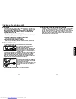 Preview for 18 page of Toshiba TDP-TW90A Owner'S Manual