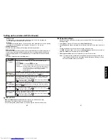 Preview for 21 page of Toshiba TDP-TW90A Owner'S Manual