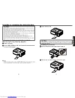 Preview for 16 page of Toshiba TDP-WX5400 Owner'S Manual