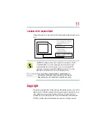 Preview for 11 page of Toshiba TE2000 User Manual