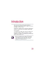 Preview for 23 page of Toshiba TE2000 User Manual