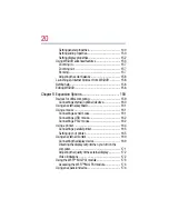 Preview for 20 page of Toshiba TE2100 Series User Manual