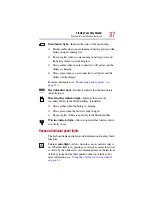 Preview for 37 page of Toshiba TE2100 Series User Manual