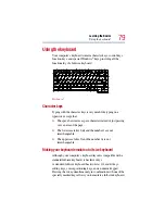 Preview for 79 page of Toshiba TE2100 Series User Manual